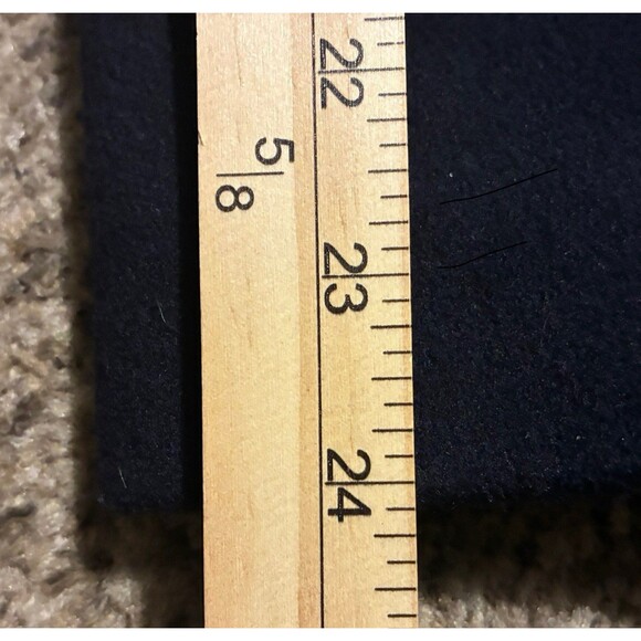 NWOT Pendleton 100% Navy Wool Womens Double Breasted Trench Coat Jacket 12 - Picture 7 of 7